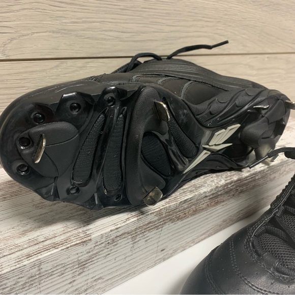 REEBOK RB209 KTS18-77800 MID METAL STEEL AND PLASTIC BASEBALL CLEATS NEW MENS 11 - Picture 2 of 7